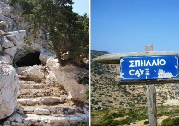 Σε ποιο νησί των Κυκλάδων βρισκόταν η σπηλιά του γίγαντα Πολύφημου που τύφλωσε ο Οδυσσέας;