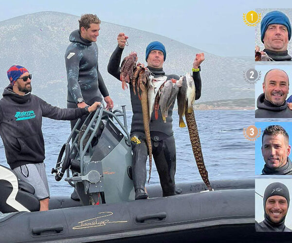 52ο Πανελλήνιο Υποβρύχιας Αλιείας: Ενδέκατη φορά «χρυσός» ο Σιδέρης. Η εμφάνιση όλων των διαγωνιζόμενων